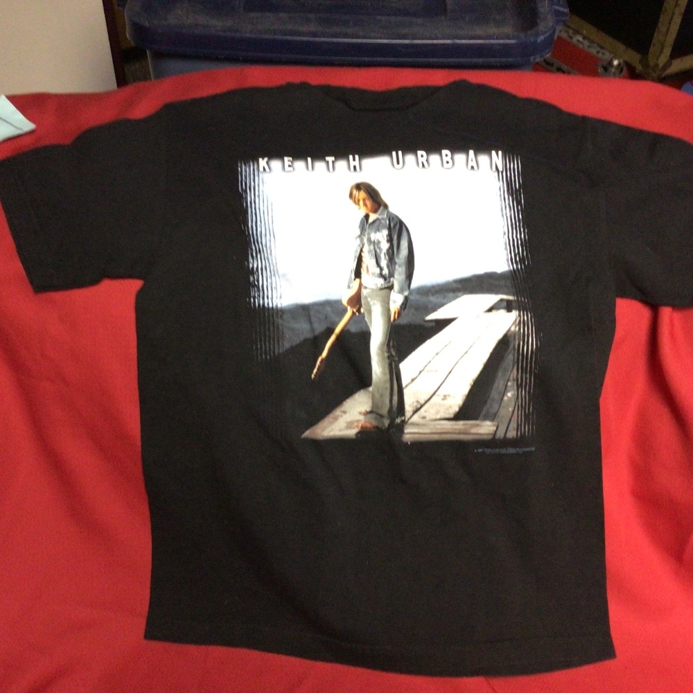 Vintage Keith Urban concert tshirt